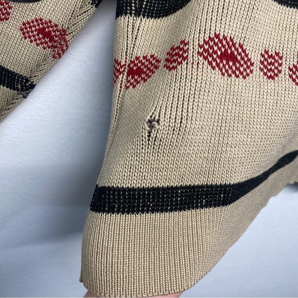 VINTAGE GRAIL COLLECTOR Pendleton Westerly The Dude Bear Sweater Native Western - Picture 6 of 10